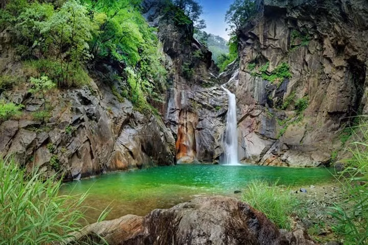 Lang nguoi truoc canh dep thien nhien dat nuoc Han Quoc