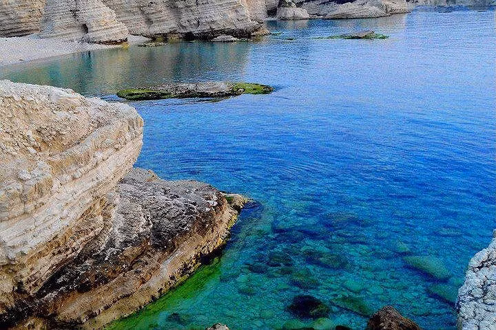 Nước trong vắt ở Latakia.
