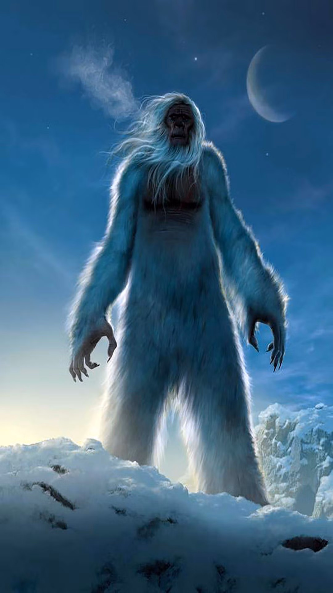 Trước những mô tả về Yeti, một số người cho rằng Yeti có họ với người hoặc là loài gấu lai giữa gấu nâu với gấu trắng.