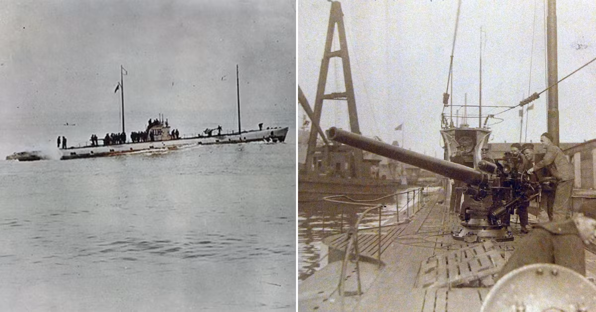 Đức chế tạo tàu ngầm SM U-111 ở thành phố cảng Kiel vào năm 1916. Nó tham gia cuộc chiến trên biển vào đầu năm 1918. Theo các ghi chép, tàu ngầm này đã thực hiện ba cuộc tấn công vào các tàu vận tải thương mại ở Biển Ailen và eo biển Anh, và đánh chìm ít nhất 3 tàu buôn của lực lượng Đồng minh.