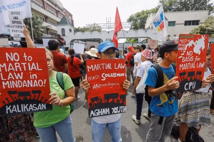 Thiet quan luat o mien nam Philippines co the phan tac dung?