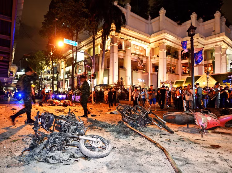 Thay gi qua vu no bom o Bangkok?