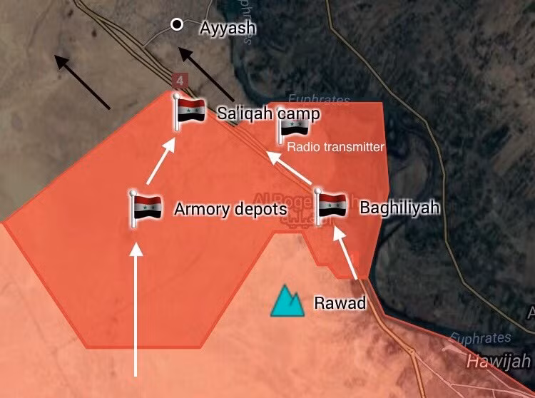 Quan doi Syria danh manh o ca phia bac lan phia nam Deir Ezzor