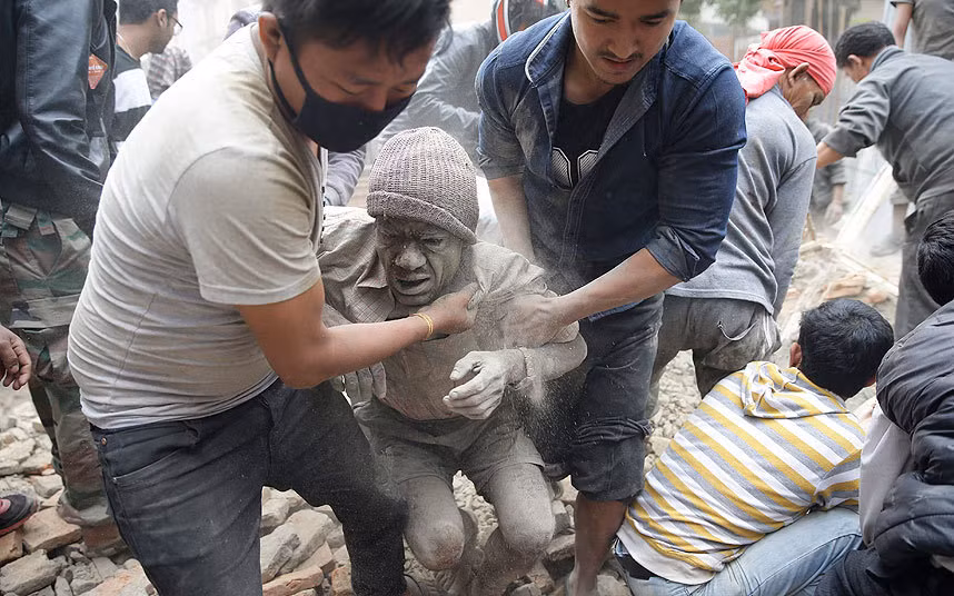 Hinh anh thuong tam cua nan nhan tran dong dat Nepal-Hinh-4