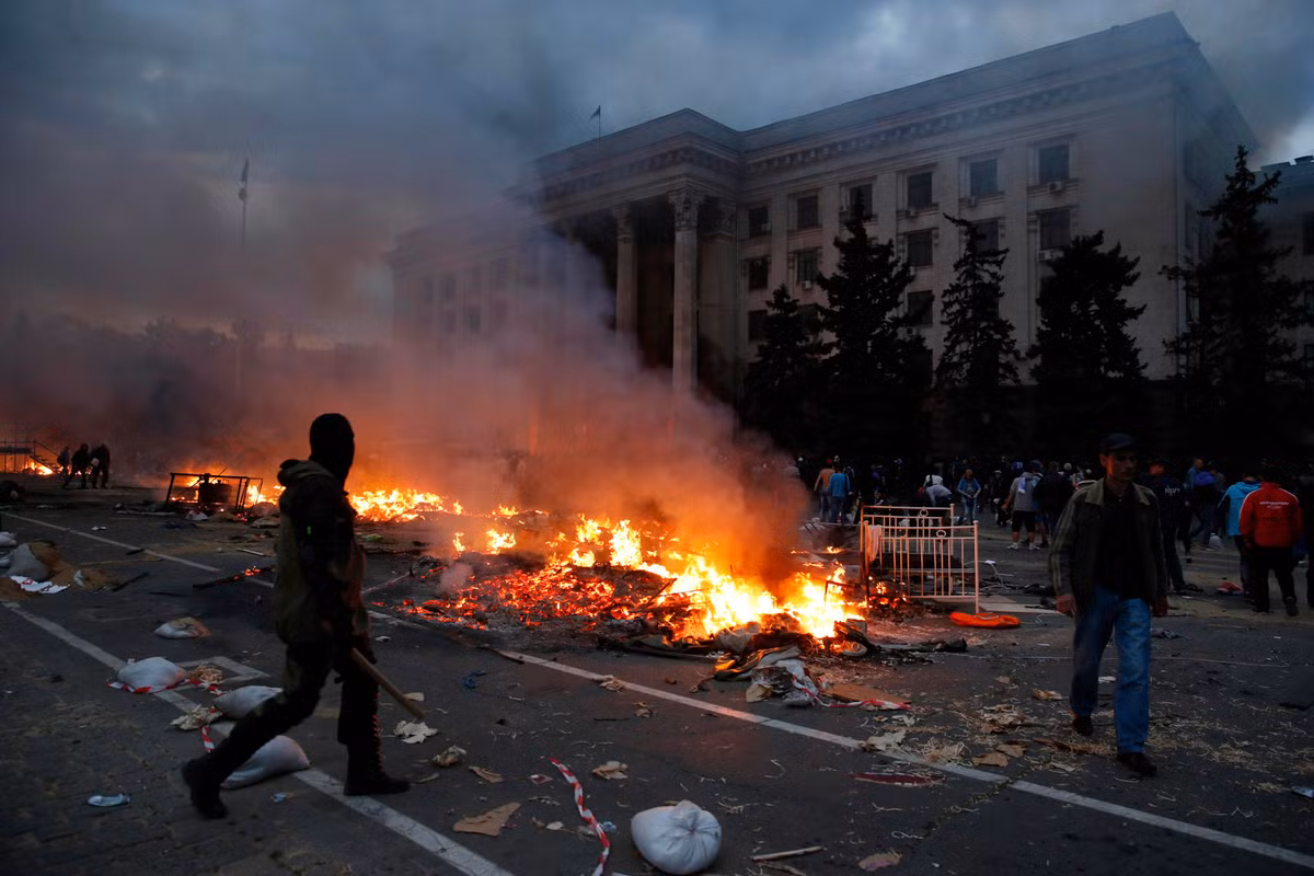 Cuc huu Ukraine lai tham sat o thanh pho Odessa?