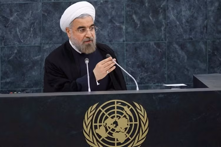 TT Iran: Ong Trump "ngao man, dien ro” truoc Dai hoi dong LHQ