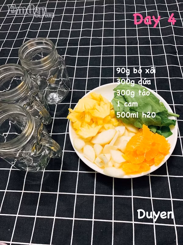 Thực đơn detox 12 ngày giúp nàng 9x giảm gần 4kg và 8cm mỡ bụng - Hình 5 Thuc don detox 12 ngay giup nang 9x giam gan 4kg va 8cm mo bung-Hinh-5