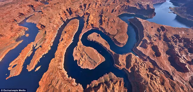 Sông San Juan ở bang Utah, Mỹ.