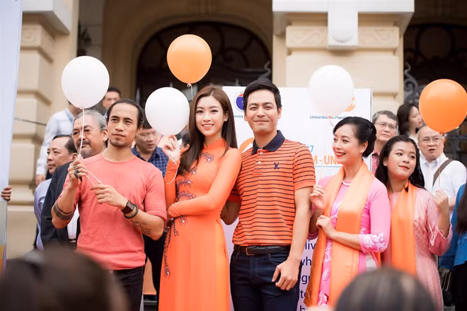 Phạm Anh Khoa cùng các nghệ sĩ được lựa chọn là Đại sứ hình ảnh LHQ.