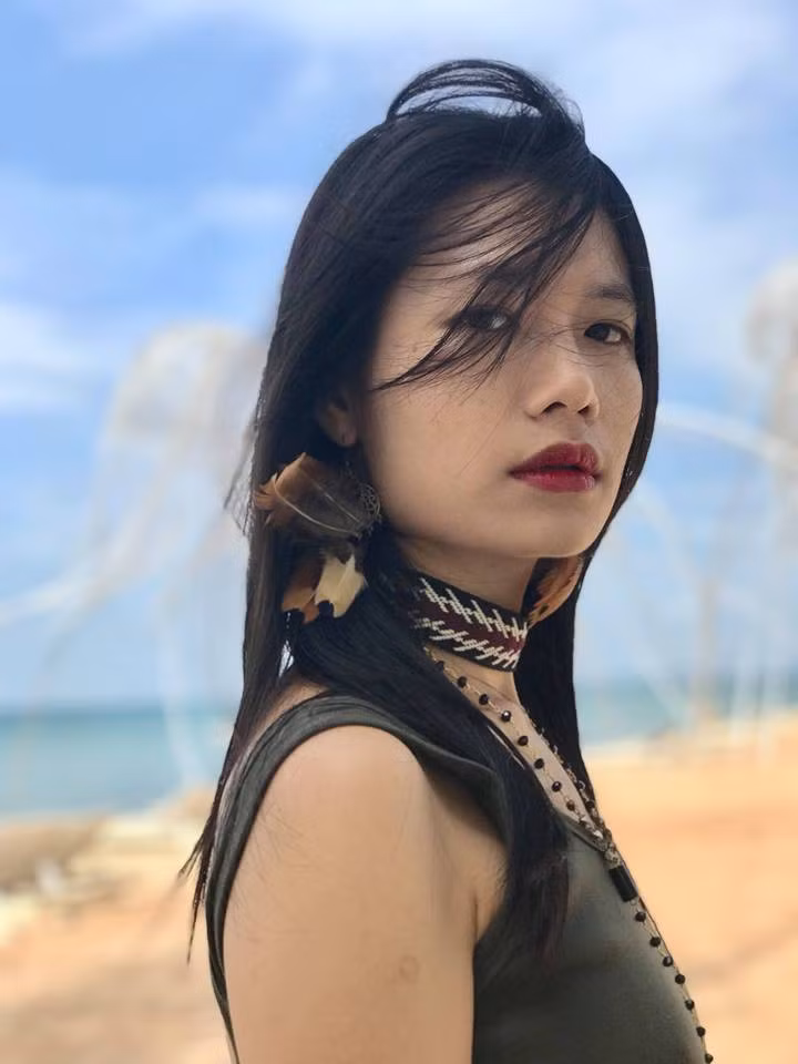 Diễn viên Trà My. Ảnh: FBNV