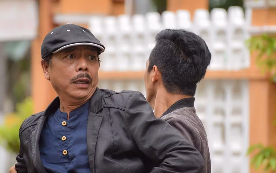 Nghệ sĩ Thanh Hoàng trong bộ phim "Con gái Bố già". Ảnh: FBNV