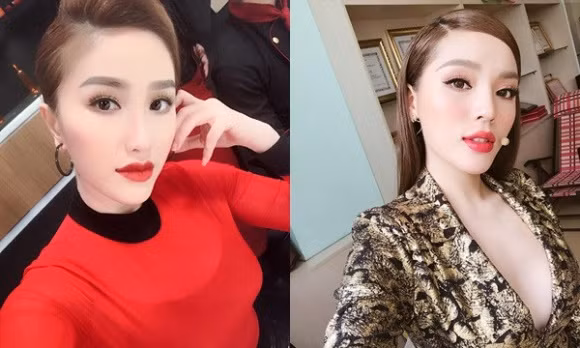 Nhìn hình ảnh này, cả hai chẳng khác gì chị em của nhau.