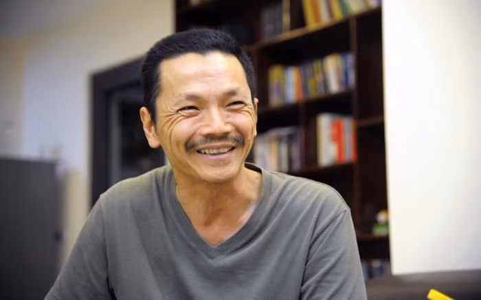 Nghệ sĩ Trung Anh giản dị ngoài đời. Ảnh: VOV