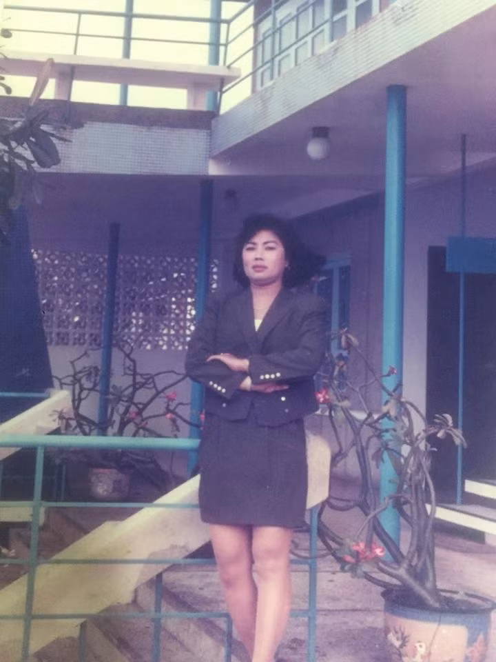 Nhan sắc một thời của mẹ Lâm Khánh Chi nhận được không ít lời khen ngợi từ người hâm mộ.