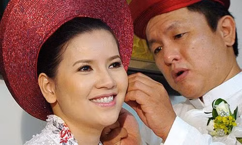 Ngọc Trinh kết hôn với người chồng Hàn Quốc vào cuối năm 2009.