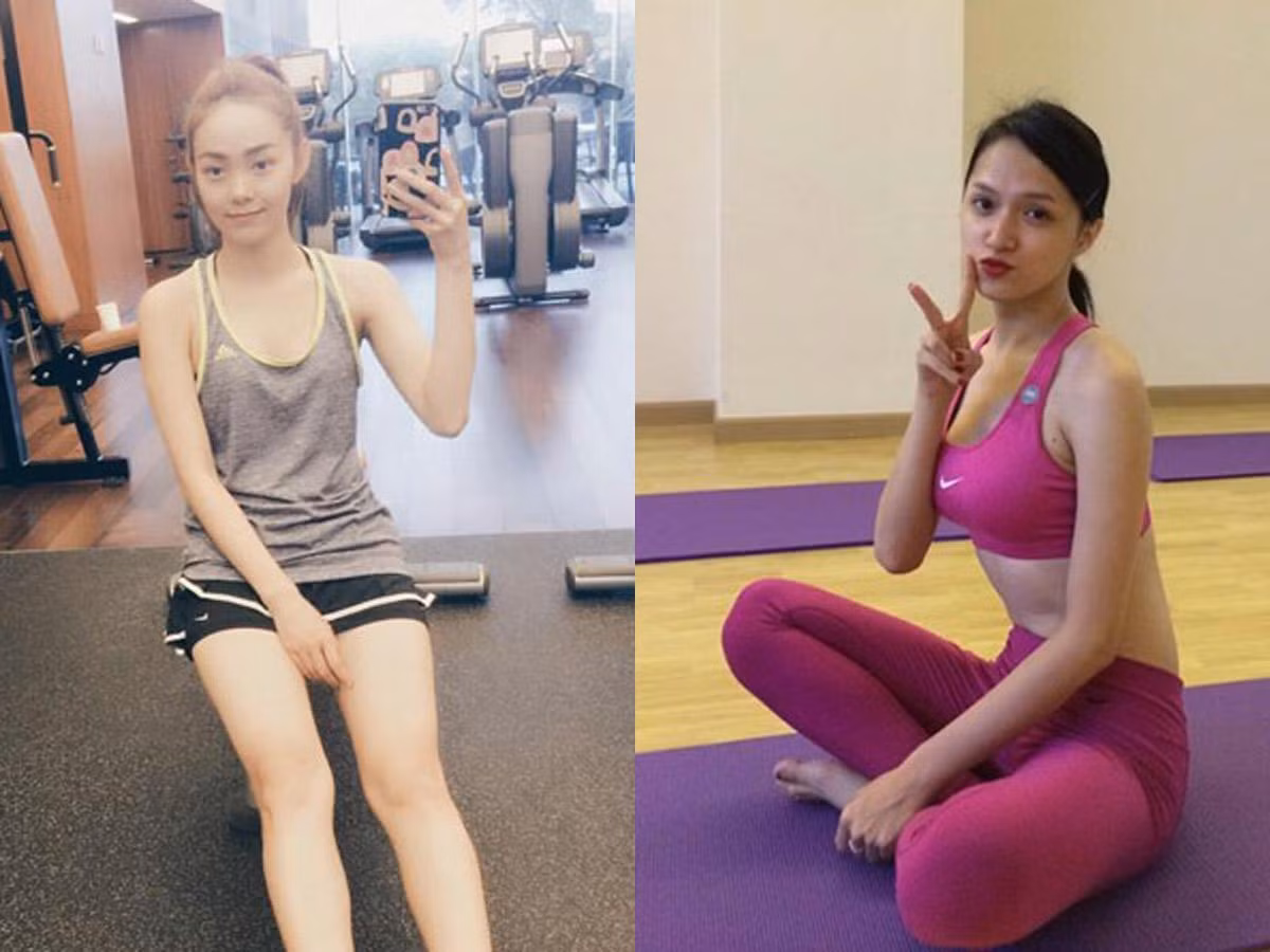Minh Hằng và Hương Giang Idol rất chăm chút cho hình ảnh của bản thân, tuy nhiên khi đến phòng tập 2 nữ ca sĩ chọn cách để mặt mộc để việc tập luyện được hiệu quả nhất.