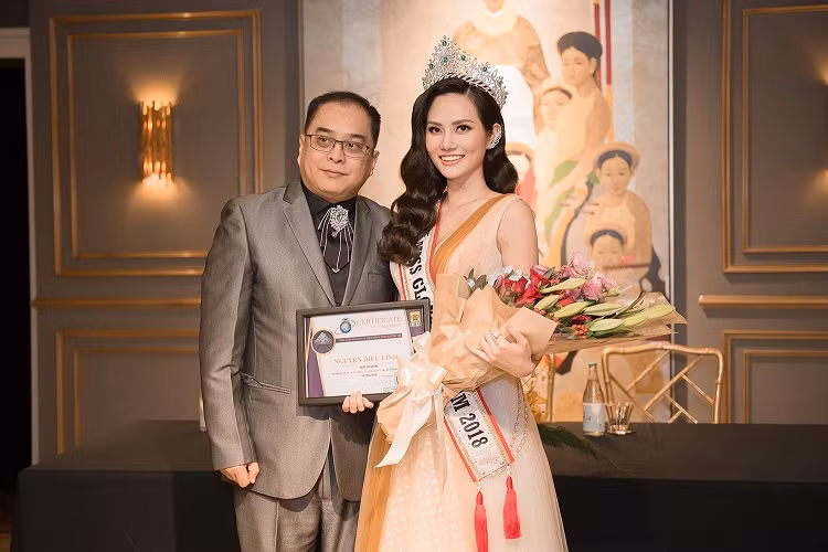 Diệu Linh có một năm tại vị và sẽ trao lại vương miện cho người kế vị trong đêm chung kết Miss Global Tourism 2019.