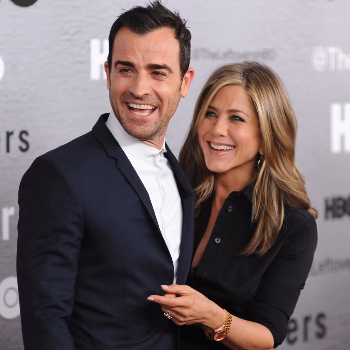 Jennifer Aniston và Justin Theroux thuở còn mặn nồng.