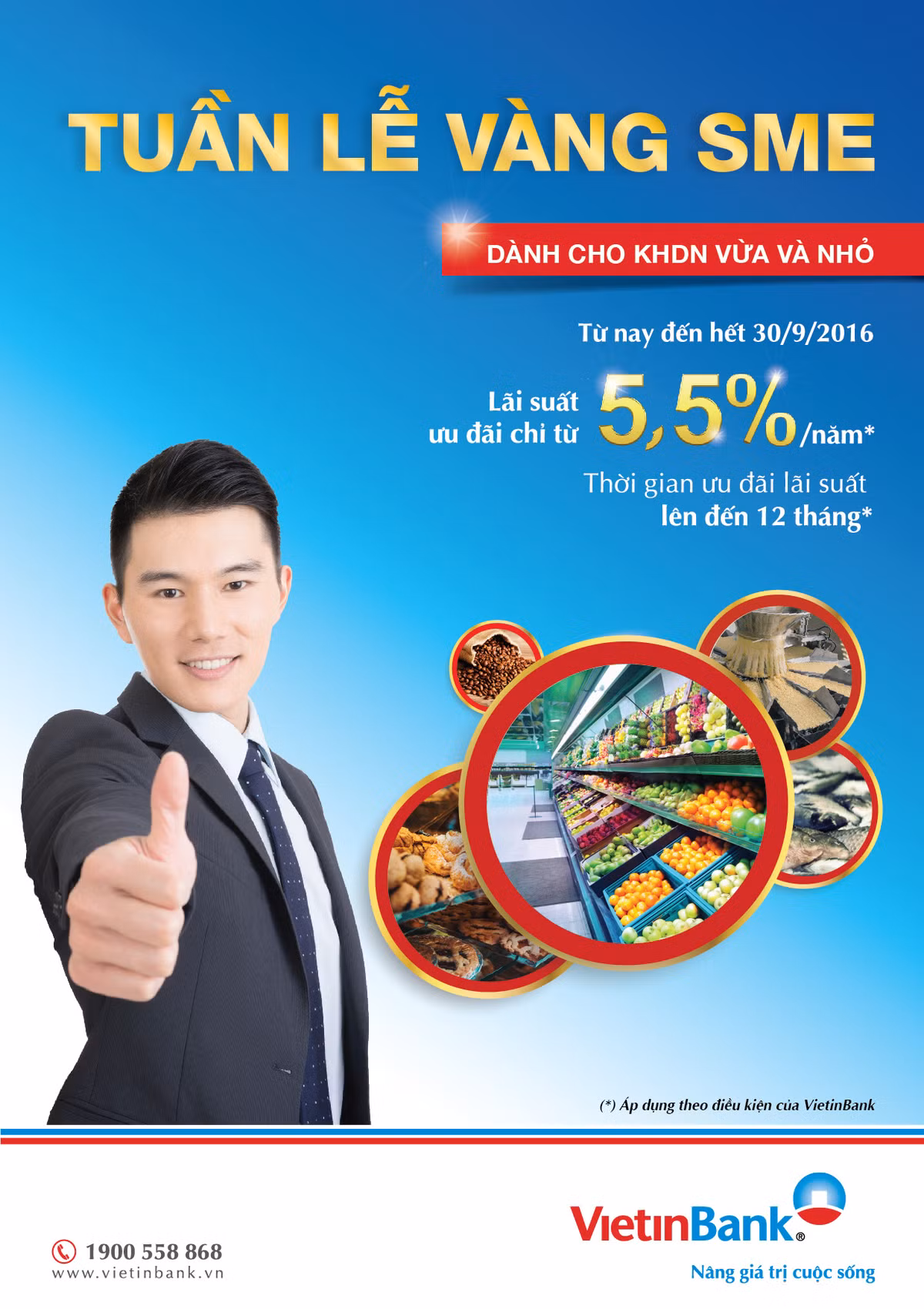 VietinBank gia han Chuong trinh “Tuan le vang SME”