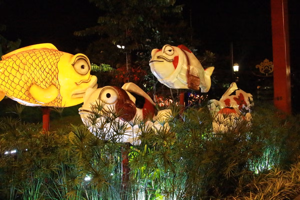 Du khach do ve Asia Park vui Le hoi den long-Hinh-8