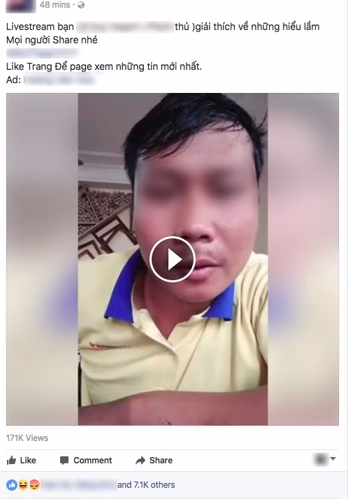 Trước làn sóng phản ứng quá mạnh của dân mạng Việt, đến sáng 5/12, L.D.H đã chính thức lên tiếng, giải thích về những sự việc, thông tin được lan truyền suốt vài ngày gần đây thông qua một đoạn live stream trên Facebook. Tại đây, phượt thủ L.D.H đã thẳng thắn kêu oan, khẳng định không có chuyện anh dụ dỗ, gạ gẫm những cô gái đi phượt cùng mình như những gì dân mạng đồn trước đó. Những cô gái trong loạt ảnh mà H. đăng lên Facebook là thành viên đi cùng một nhóm phượt. H. thấy họ xinh nên chỉ muốn chụp ảnh chung, đăng Facebook để "sống ảo" mà thôi.