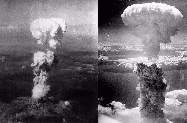 Lúc 8h15 phút giờ Hiroshima, chiếc B-29 "Enola Gay" thả quả bom nguyên tử "Little Boy" trên bầu trời trung tâm thành phố Hiroshima. Quả bom nổ cách mặt đất khoảng 600m với đương lượng nổ 13 kiloton ngay lập tức giết chết ít nhất 90.000 người.