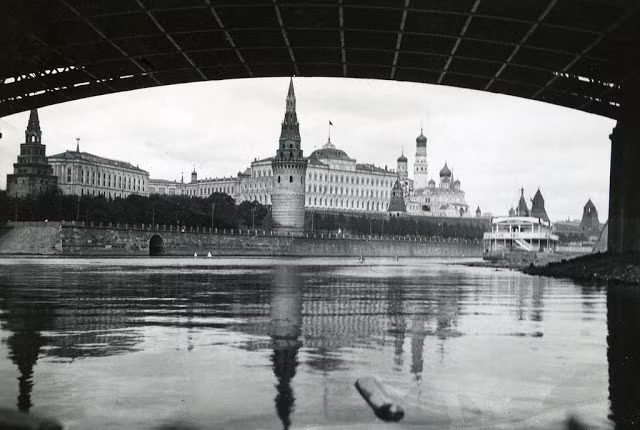 Khu vực trung tâm Moscow vào thời Liên Xô năm 1935.