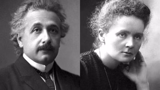 Hai nhà khoa học lỗi lạc Albert Einstein và Marie Curie đã có những cống hiến to lớn cho sự phát triển của nhân loại. Bên cạnh sự nghiệp nghiên cứu khoa học thành công, hai người gây chú ý khi có một tình bạn đẹp.