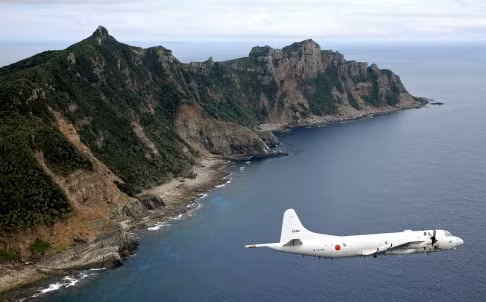 Quang cảnh khu vực tranh chấp Senkaku/Điếu Ngư.