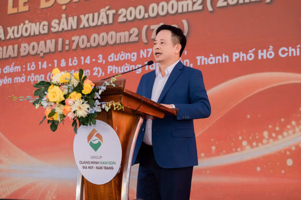 Ông Hoàng Minh Ngọc - Phó Tổng Giám đốc Agribank phát biểu tại buổi lễ