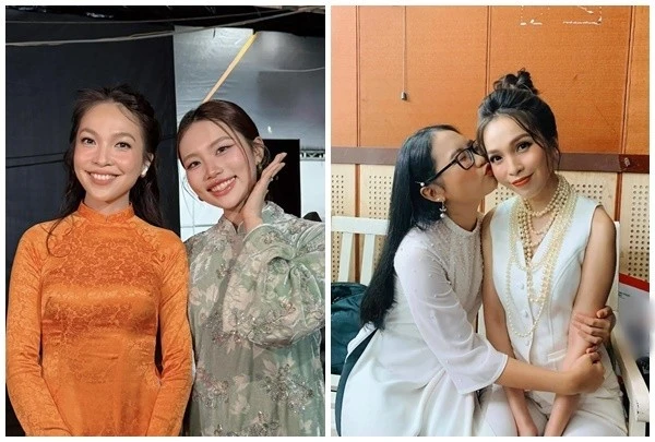 [GALLERY] Cô trò Hiền Thục - Phương Mỹ Chi giữ tình cảm bền chặt