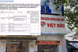 TP HCM: Vi phạm quy định khám, chữa bệnh, YHCT Việt Đức bị xử phạt 148 triệu
