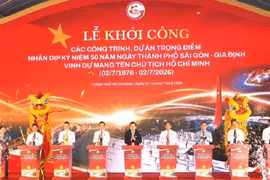 TP HCM khởi công 8 dự án trọng điểm gần 253.000 tỷ tạo động lực tăng trưởng