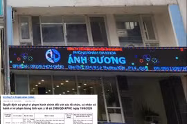 Vi phạm hoạt động KCB, BV Ánh Dương bị xử phạt 149 triệu, đình chỉ 18 tháng