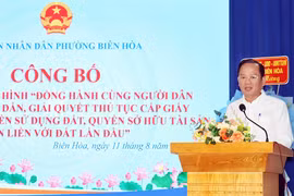 Đồng Nai: P. Biên Hòa triển khai mô hình hỗ trợ người dân cấp sổ đỏ lần đầu