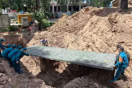 Phát hiện thêm hố chôn tập thể liệt sĩ tại Công viên Lê Thị Riêng, TP HCM