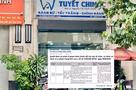 Nha khoa Tuyết Chinh bị phạt gần 94 triệu đồng, tước hai giấy phép hành nghề