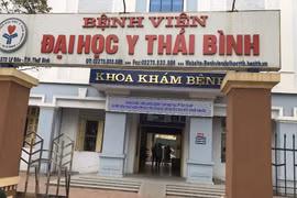 Nhà thầu rút lui, BV Đại học Y Thái Bình hủy kết quả gói thầu máy giặt 