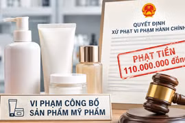Marico South East Asia bị phạt 110 triệu đồng do vi phạm công bố mỹ phẩm