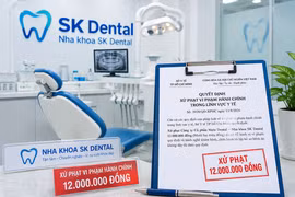 TP HCM: Nha khoa SK Dental bị phạt 12 triệu do vi phạm hồ sơ bệnh án y tế