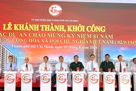 TP HCM khởi công, khánh thành 11 dự án với vốn hơn 181.000 tỷ đồng