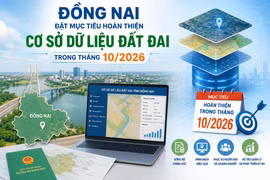 Đồng Nai đặt mục tiêu hoàn thiện cơ sở dữ liệu đất đai trong tháng 10/2026