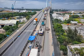 TP HCM sửa cầu Phú Mỹ hơn 1 tháng, nhiều tuyến giao thông đổi lộ trình