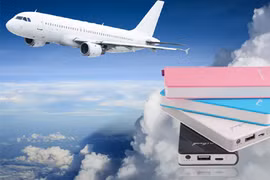 Từ 1/7, hành khách đi máy bay không được sử dụng sạc dự phòng trên chuyến bay