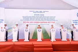 Khởi công tuyến đường ĐT.770B dài hơn 42km kết nối Sân bay Long Thành