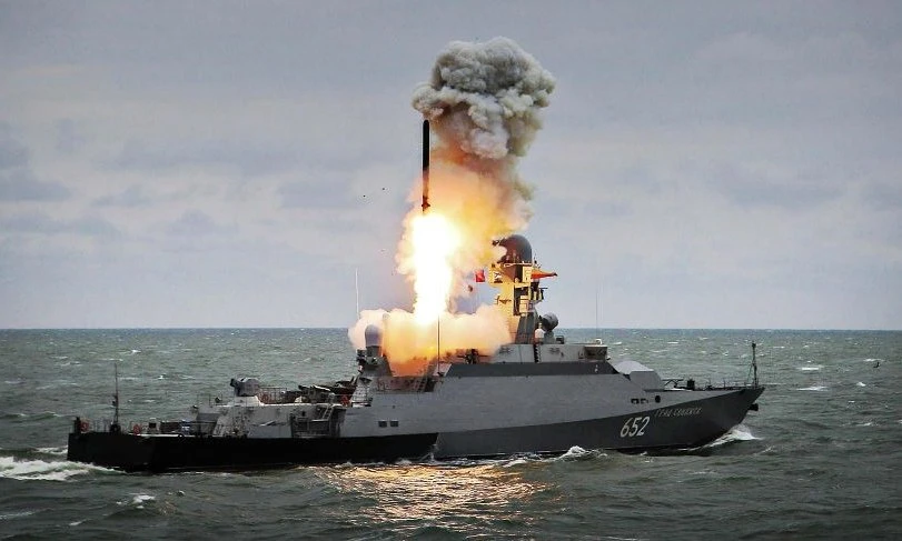 Tàu tên lửa lớp Buyan-M Nga từng nhiều lần phóng tên lửa vào Ukraine