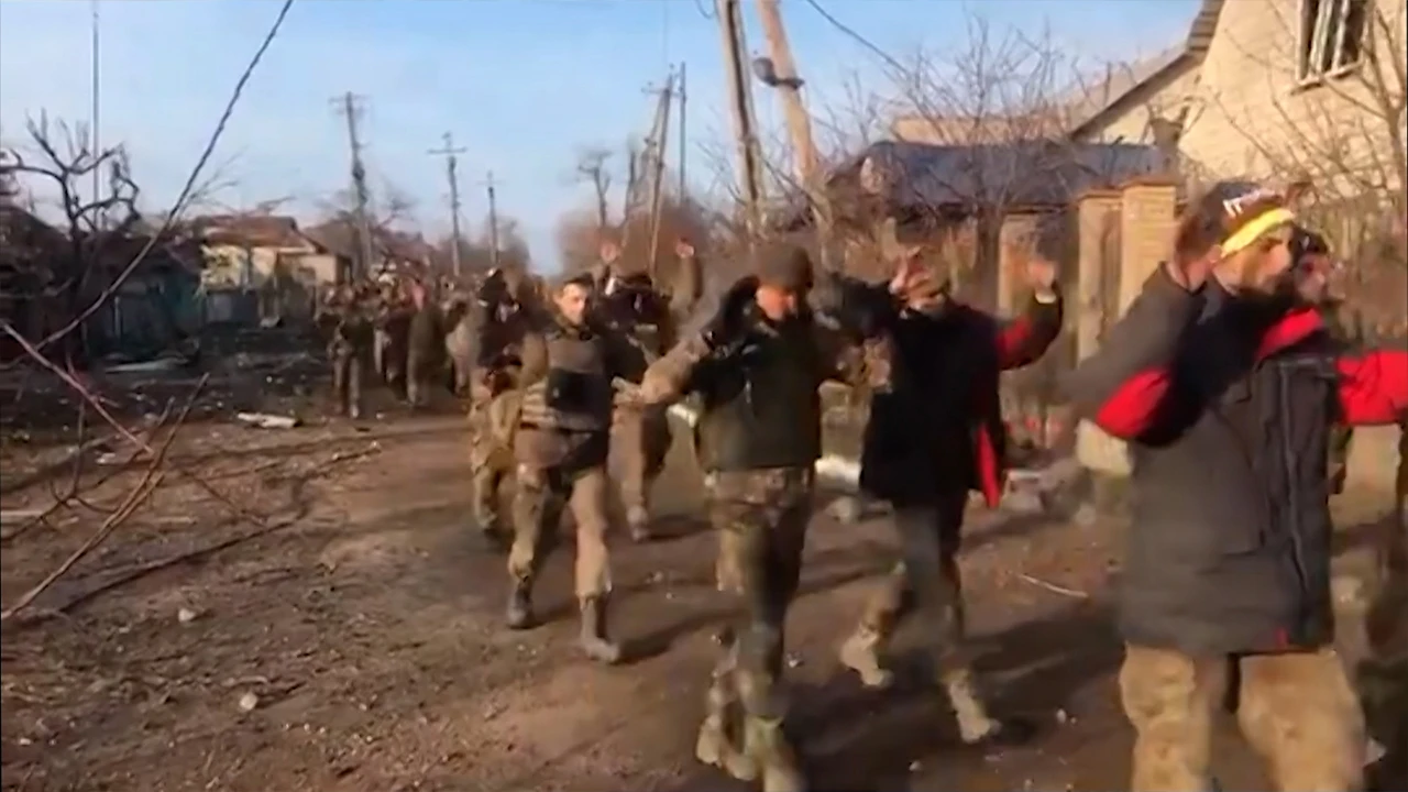 Tiểu đoàn 503 Thủy quân lục chiến Ukraine ở Mariupol ra hàng