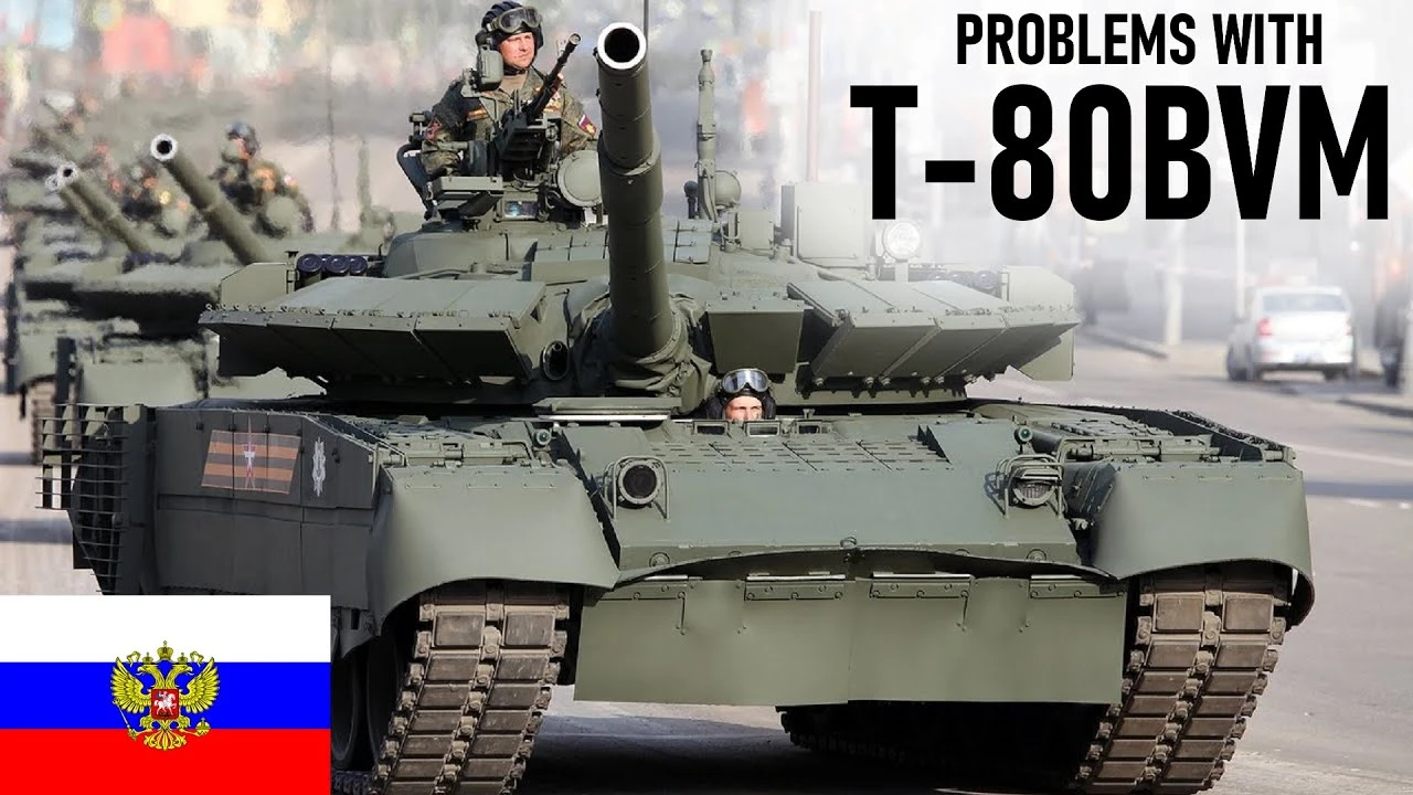 Xe tăng T-80BVM “sản xuất loạt” của Nga tham chiến tại Ukraine