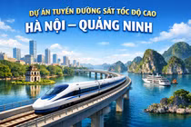 Ngày 12/4, dự kiến khởi công tuyến đường sắt tốc độ cao Hà Nội – Quảng Ninh