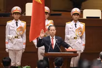 Chánh án TAND tối cao Nguyễn Văn Quảng tuyên thệ, phát biểu nhậm chức